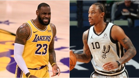 Los Angeles Lakers vs. San Antonio Spurs juegan por una nueva fecha de la NBA 2020-21 este miércoles (Getty Images)