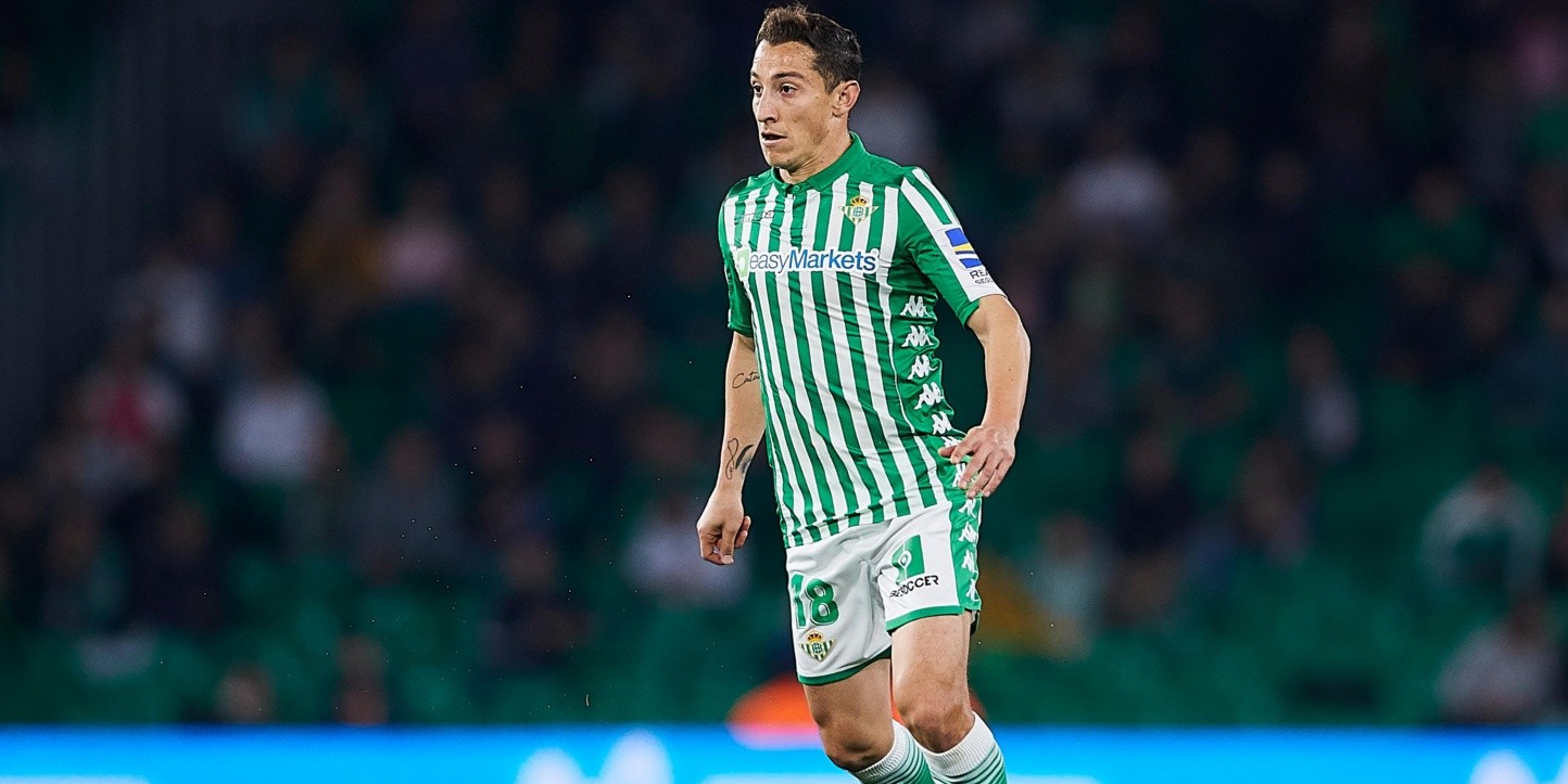 Real Betis: Andrés Guardado dio positivo en COVID-19 ...