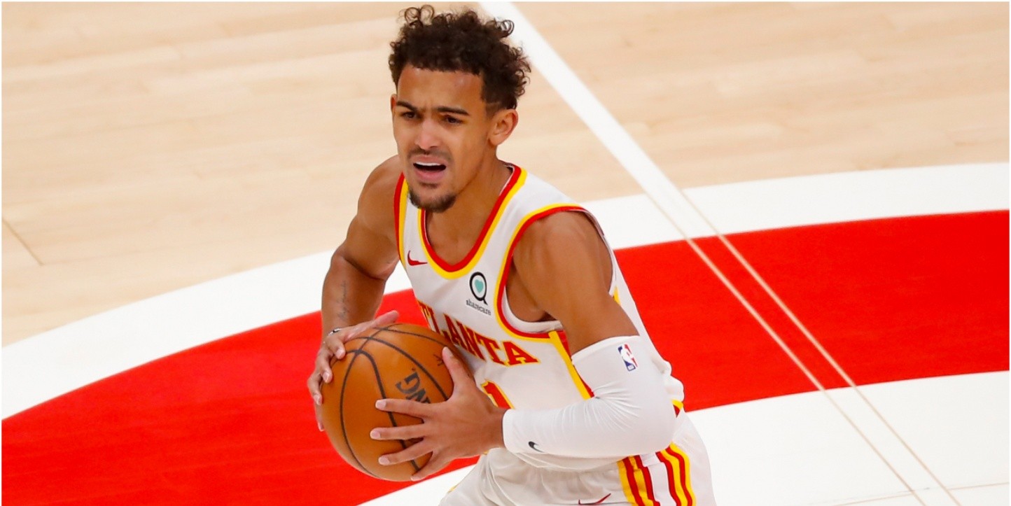 Янга на русском. Атланта 98. Trae young автограф.