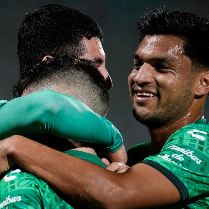 Santos goleó a Tampico Madero y mostró la posible alineación para el debut