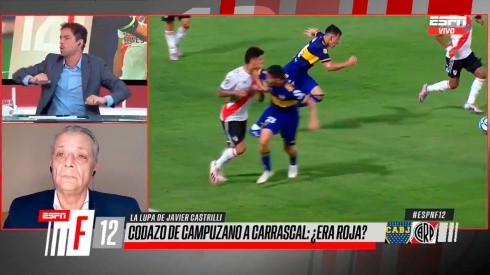 Closs, sobre el codazo de Campuzano a Carrascal: "No quisieron expulsar"