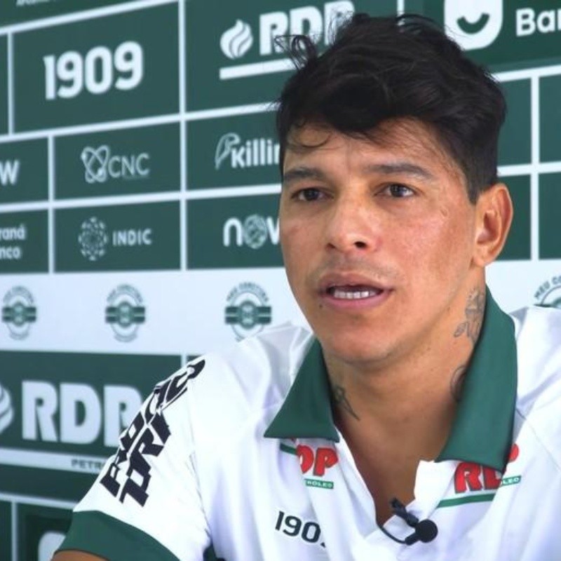 Giovanni Augusto rompe com Coritiba e não atua mais no Brasileirão