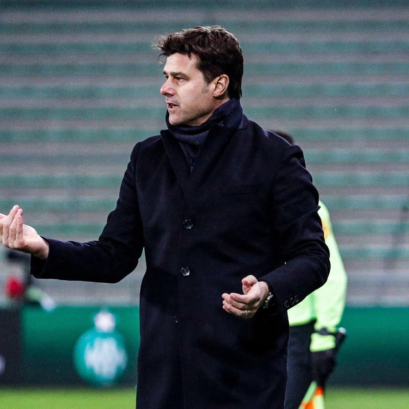 Pochettino debutó en PSG con un empate ante Saint Etienne