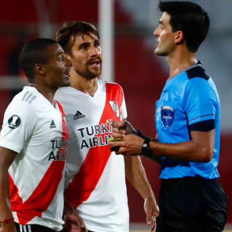 El tuit de Ponzio para motivar a River antes de la vuelta contra Palmeiras