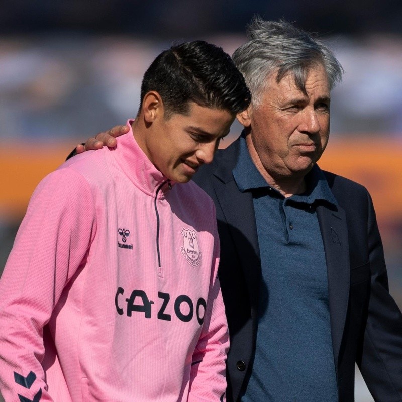 Ancelotti siembra dudas sobre el real estado físico de James Rodríguez