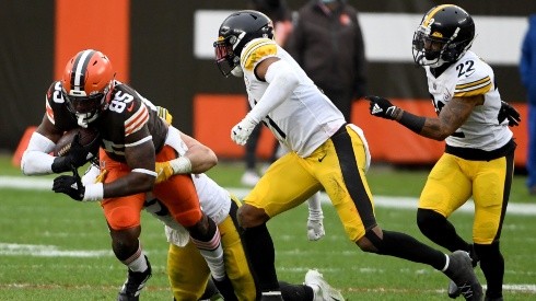 Pittsburgh Steelers vs. Cleveland Browns juegan por los comodines de la NFL este domingo (Getty Images)