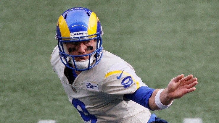 John Wolford, quarterback de los Rams