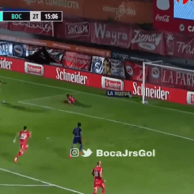 Wanchope se reivindicó con un golazo maradoneano para el 2 a 1 de Boca