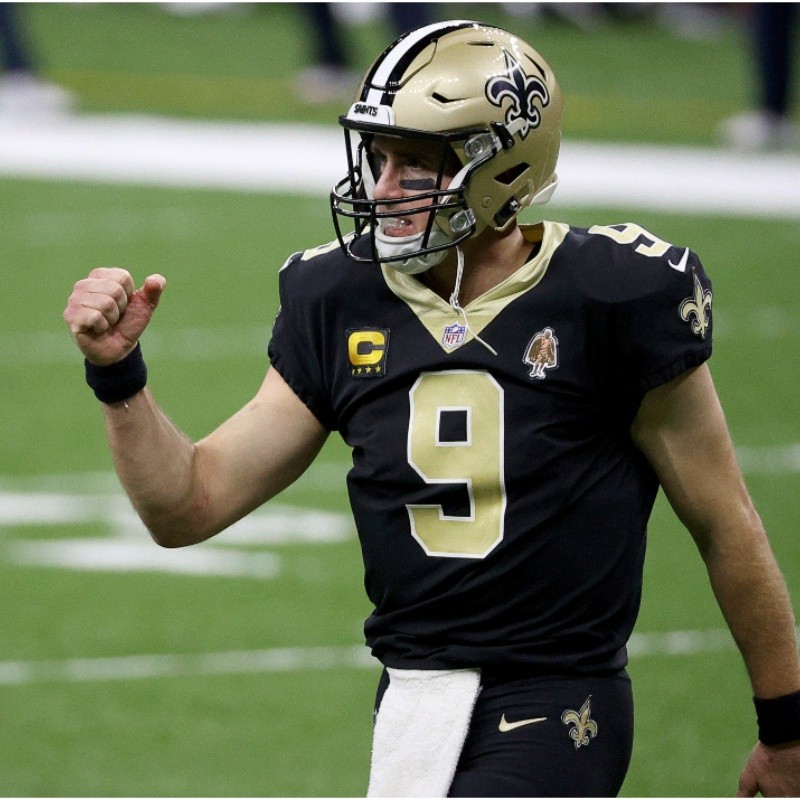 Drew Brees y los Saints no dejaron respirar a Chicago para acceder a la Ronda Divisional