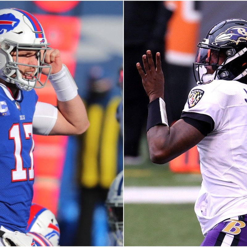 Lamar Jackson y los Ravens no la tendrán fácil ante Buffalo Bills en la Ronda Divisional