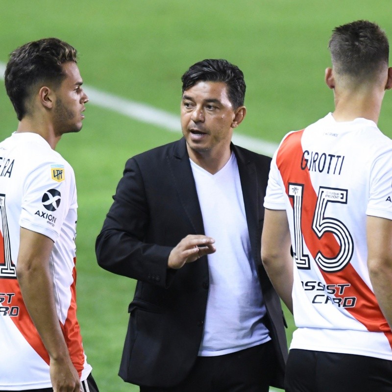 Gallardo sacó a la luz qué le dijo a sus jugadores luego de la derrota vs. Independiente