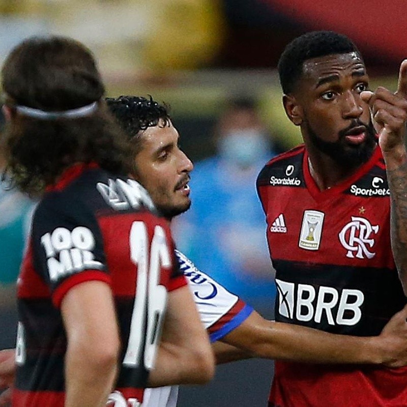 Filipe Luís lidera "panela de Ceni" e Gerson é um dos mais incomodados no Flamengo