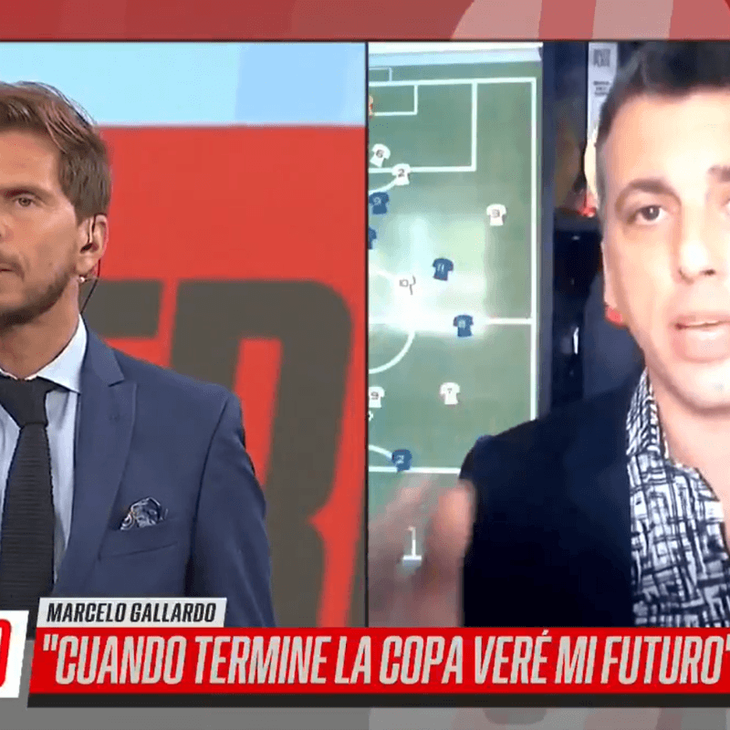 Mauro Palacios sobre Gallardo: "No se quiere ir perdedor de River"