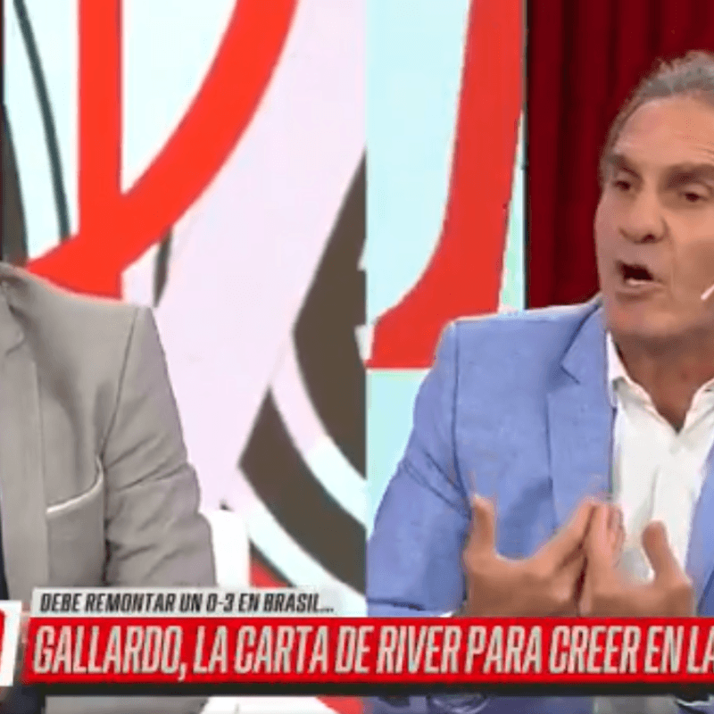 Ruggeri dijo que River no pasa con Palmeiras y apuró a todos sus compañeros