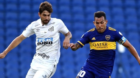 Boca Juniors vs. Santos juegan por semifinales de la Copa Libertadores este miércoles (Getty Images)