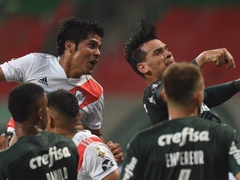Ni Sergio Ramos: el golazo de Robert Rojas para el 1-0 de River ante Palmeiras