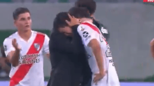 Video: Nacho Fernández se puso a llorar y Gallardo lo consoló
