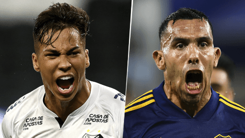 Santos vs. Boca (Fotos: Getty Images)