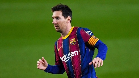 Messi no se entrenó en la previa de la semifinal por la Supercopa de España