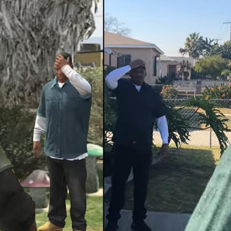 GTA V: Los actores de Lamar y Franklin recrean la clásica escena en la vida real