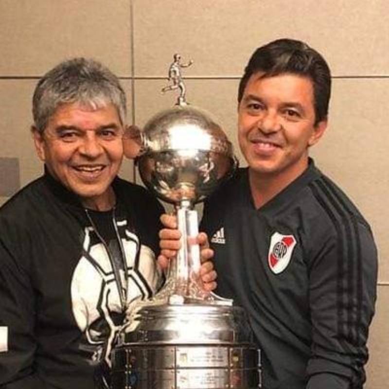 El mensaje del padre de Gallardo tras Palmeiras-River que nos emocionó a todos