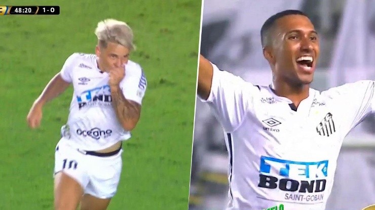 Se cayeron a los pedazos: en dos minutos, Santos destrozó a Boca