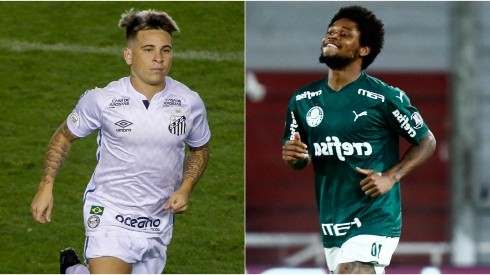 Palmeiras x Santos na final da Copa Libertadores - (Getty Images)
