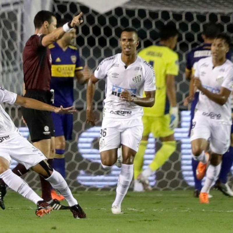 Boca duró 50 minutos contra Santos: habrá final brasileña en la Libertadores