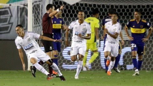 Boca duró 50 minutos contra Santos: habrá final brasileña en la Libertadores