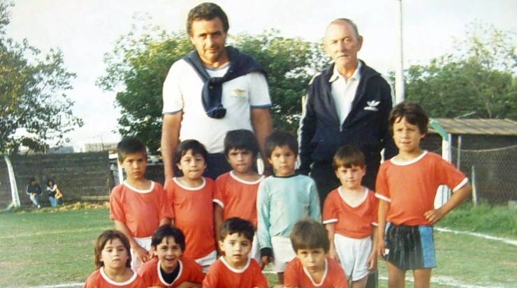 Messi vistió otra camiseta durante su infancia (Instagram)