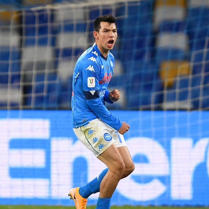 Cómo ven a Hirving Lozano en Italia