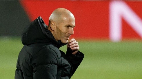 Zidane no Real — Foto: Getty Images