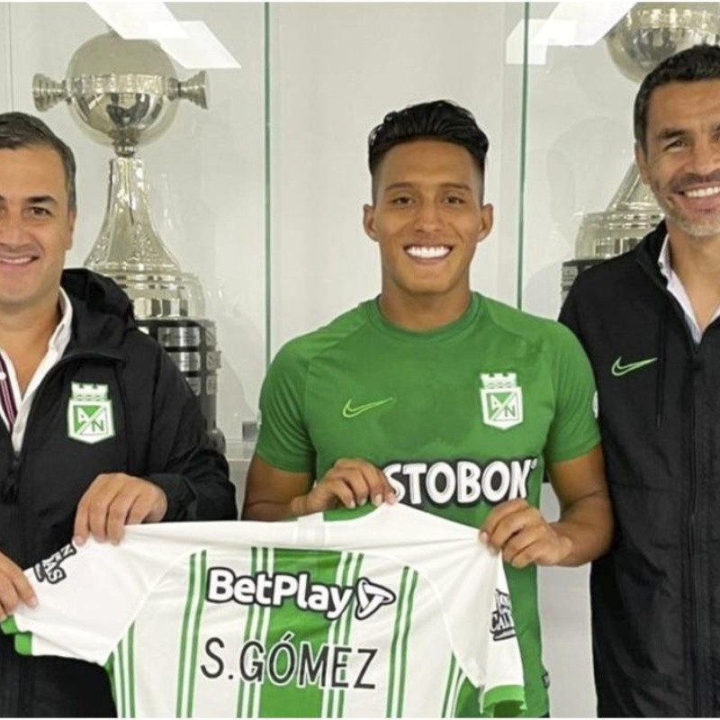 Atlético Nacional quiere asegurar su futuro y renovó a Sebastián Gómez