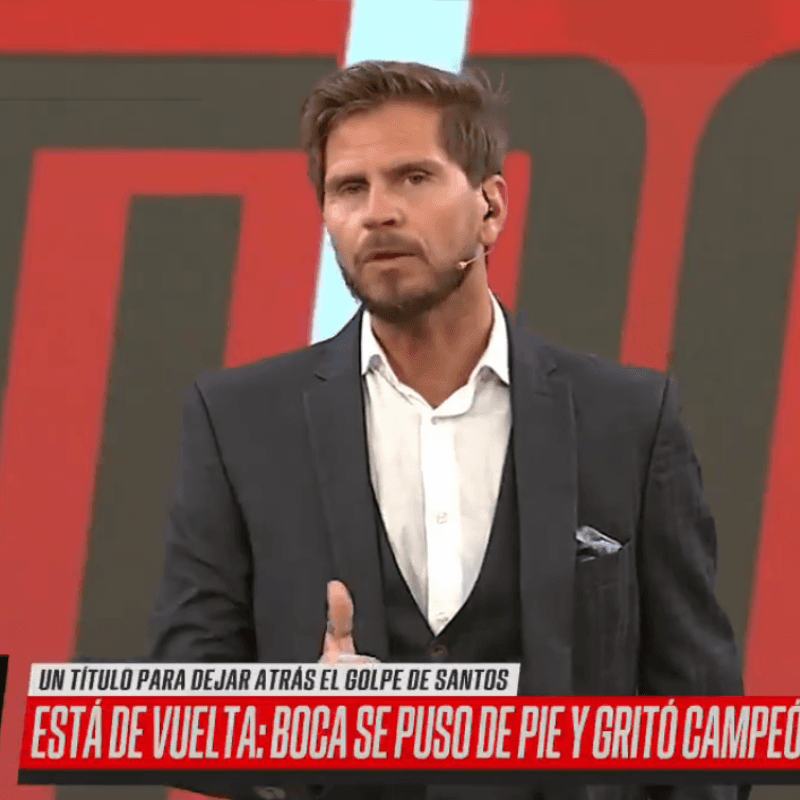 Vignolo llegó a ESPN F90 y dijo: "Voy a ser el abogado de Boca"