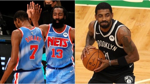 Kevin Durant, James Harden y Kyrie Irving