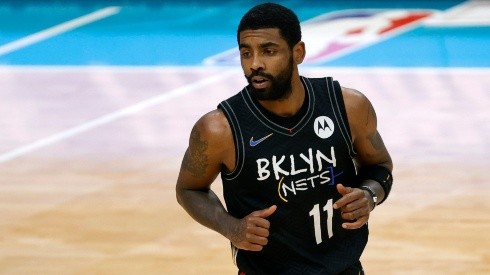 Kyrie Irving is back with the Nets. (Getty)