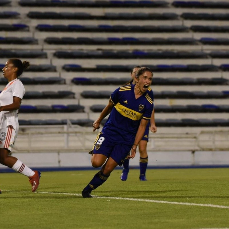 Boca le ganó 7-0 a River en la primera final profesional del fútbol femenino