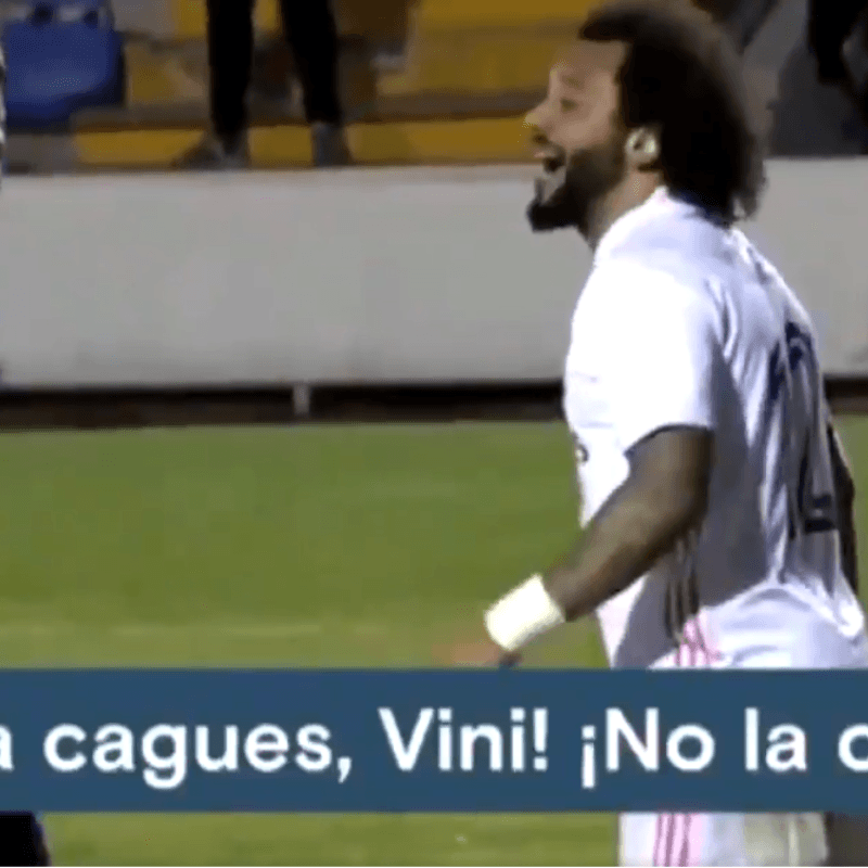 Video: el reto viral de Marcelo a Vinicius antes del 1-1 del Alcoyano