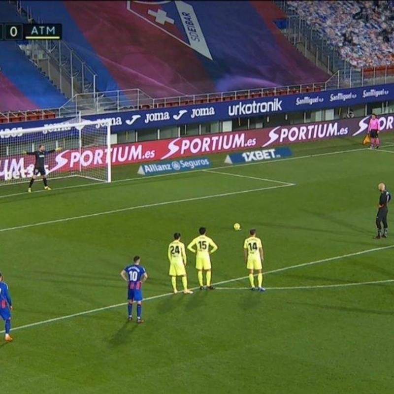 Video: ¡el arquero del Eibar le metió un gol al Atlético Madrid!