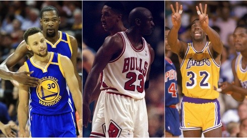 Los tres mejores equipos en la NBA