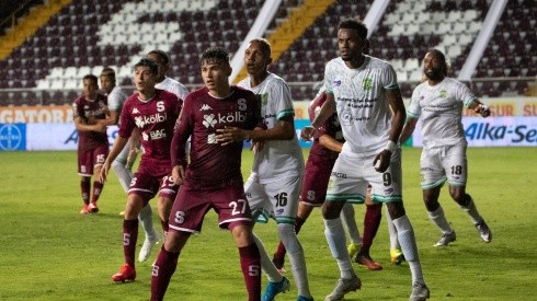 Deportivo Saprissa during a Liga Promerica game. (Getty)