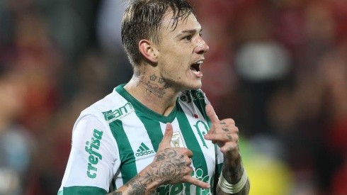 Róger Guedes revelou que acompanha o Verdão. Cesar Greco/Palmeiras