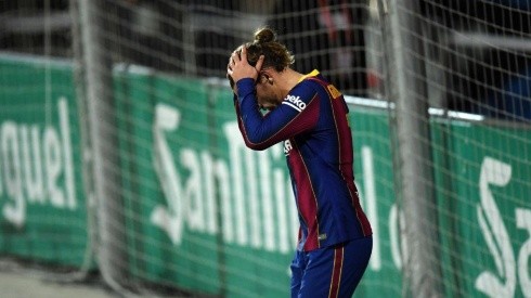 A Griezmann le llovieron críticas tras el último partido del Barcelona