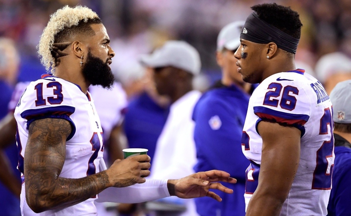 Saquon Barkley and Odell Beckham Jr 'Saquon x Odell' - New York