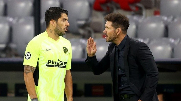 Simeone reveló la charla que tuvo con Luis Suárez antes que deje Barcelona