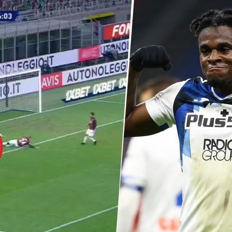 Hasta que por fin le entró: Duván Zapata sella la goleada de Atalanta vs. Milán