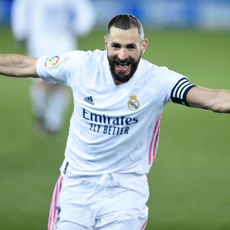 Definición nivel Karim Benzema: qué golazo para el 2-0 del Real Madrid