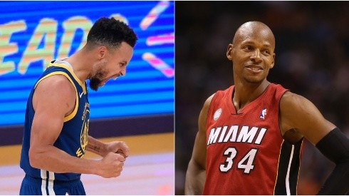 Stephen Curry y Ray Allen