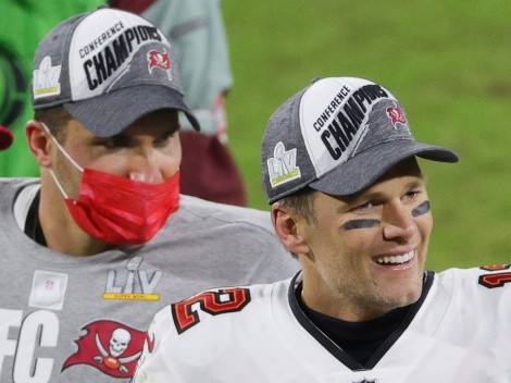 ¿Para los Patriots? El mensaje de Brady y Gronk rumbo al Super Bowl