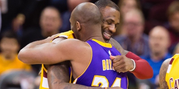 NBA LeBron James receives the lesson from Kobe Bryant and Twitter antes de morir